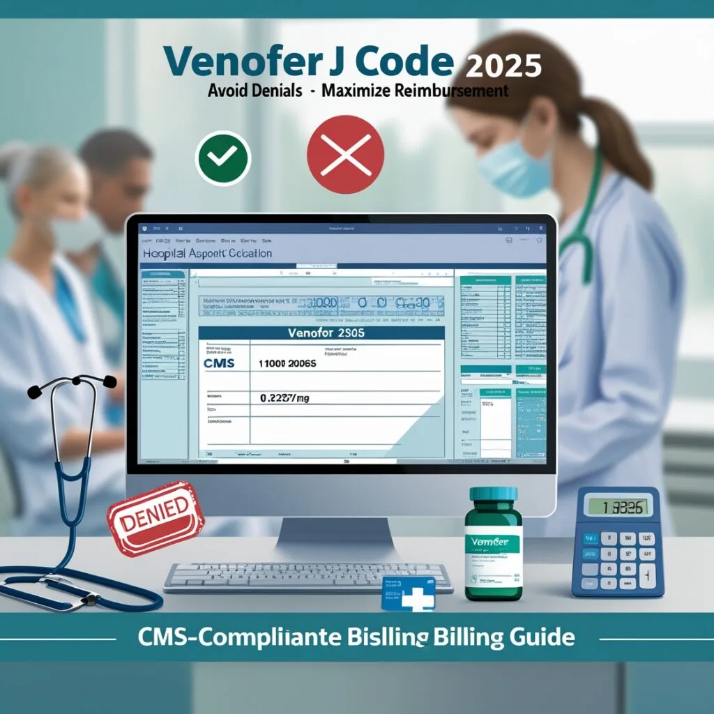 Step-by-step 'How to Bill Venofer J1756' with CMS/NDC checkpoints