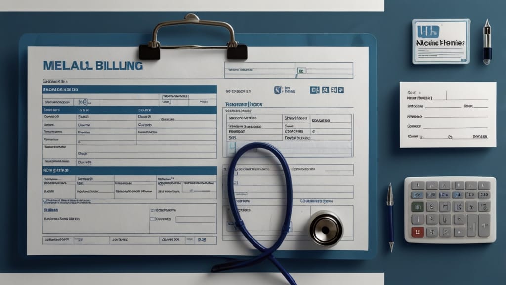 alt="UB-04 claim form with highlighted Value and Revenue Codes for medical billing"
